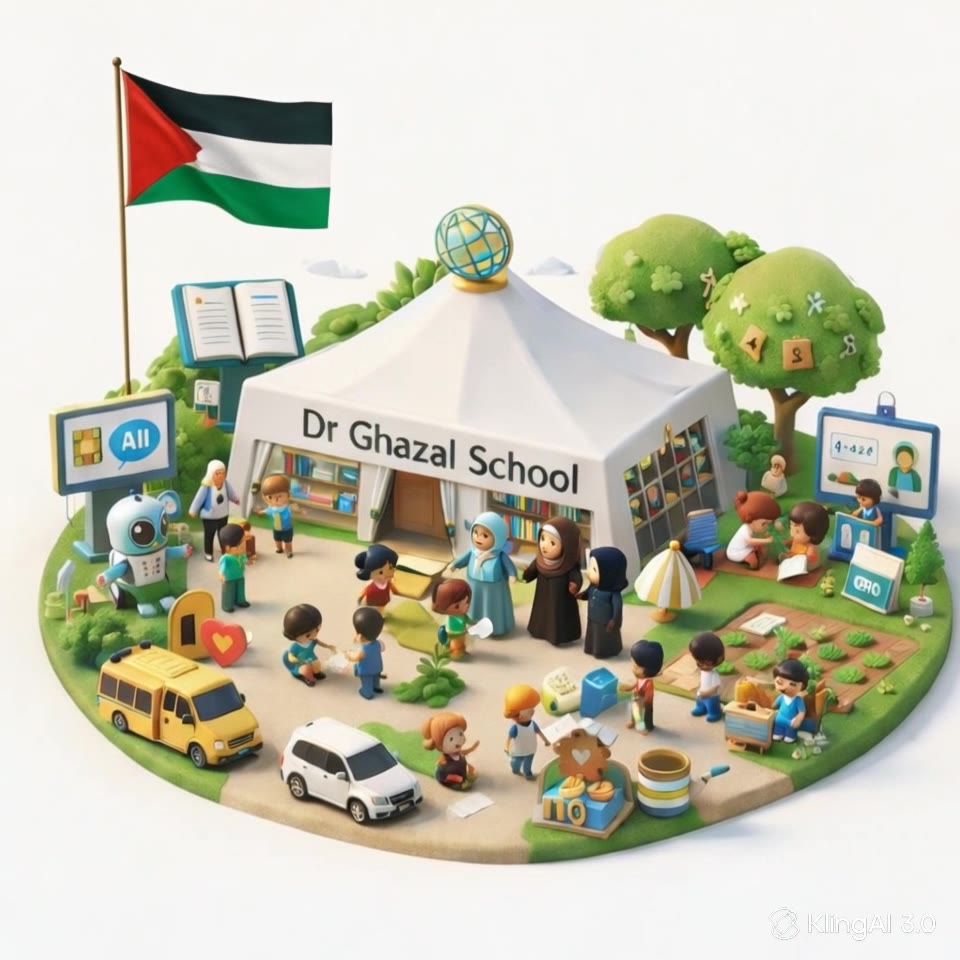 رسمة لمخيم test school الصيفي